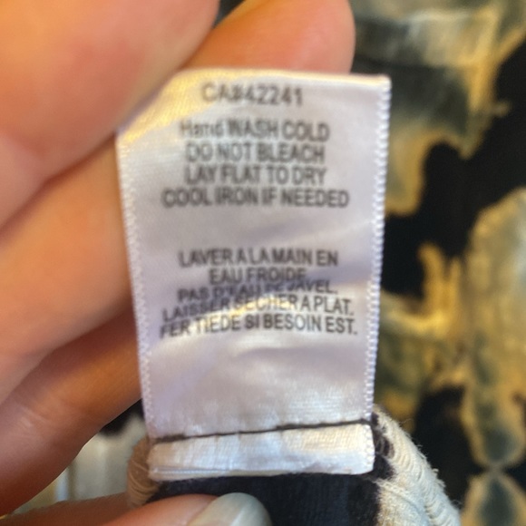 Young Fabulous & Broke velour button down blouse. - Picture 6 of 7